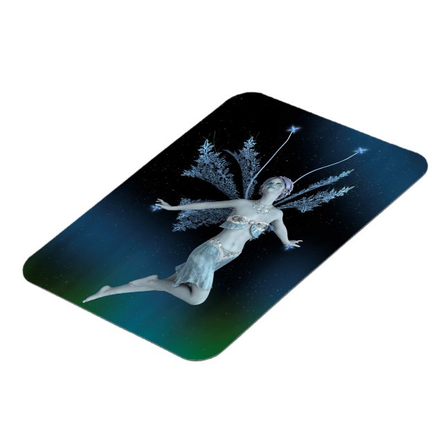 Vinter Flicka Magnet (Vänstra Sidan)