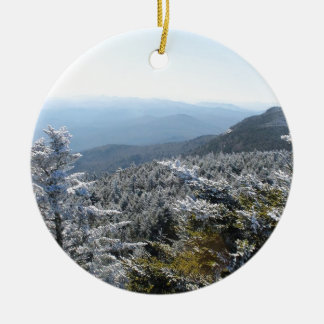 Vinter för Blue Ridge Mountain Julgransprydnad Keramik