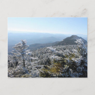 Vinter för Blue Ridge Mountain Vykort
