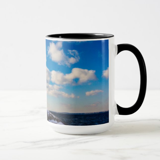 Vinter för fyr | i Peggy'Ss Cove, Nova Scotia Mugg (Höger)