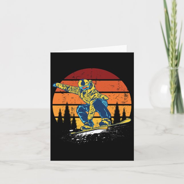 Vinter för smuts-Vintage Kort (Framsida)