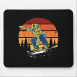 Vinter för smuts-Vintage Musmatta<br><div class="desc">Snowboard Snowboarding Snowboarder Vintage Winter Clothing</div>
