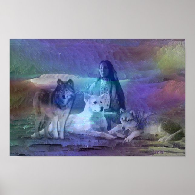 Vinter för Vargen Poster (Framsidan)