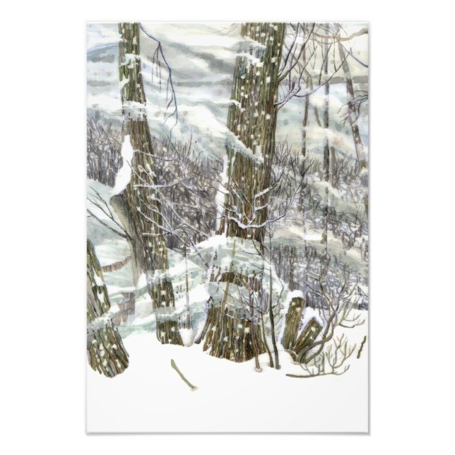 Vinter Fototryck (Framsidan)