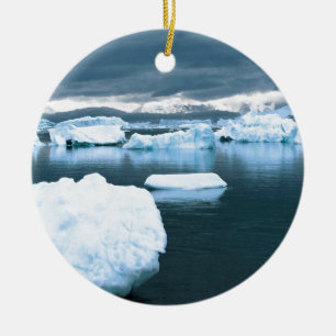 Vinter fryste Antarktis Julgransprydnad Keramik