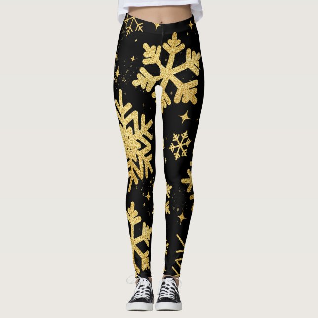 Vinter Garnet Glow Luxe Leggings (Framsida)