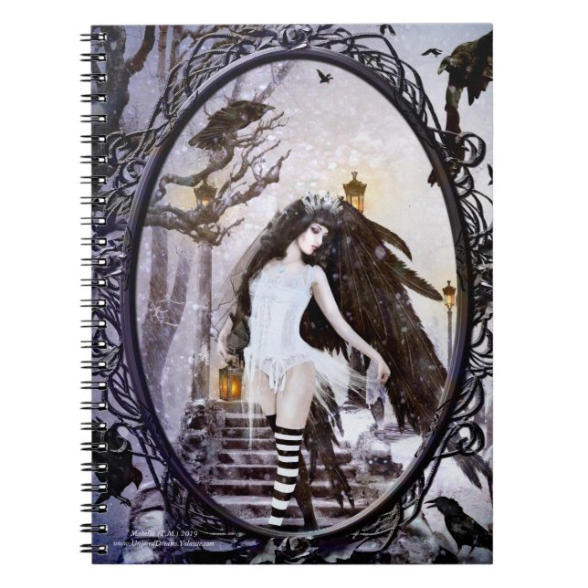 Vinter-gel Anteckningsbok (Framsidan)
