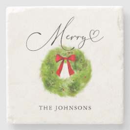 Vinter Greenery jul God andery Stenunderlägg