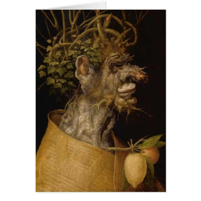 Vinter Hälsningskort (Framsidan)