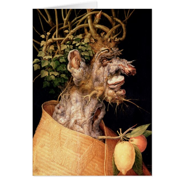 Vinter, Hälsningskort (Framsidan)