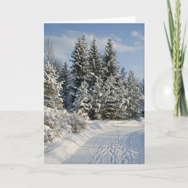 Vinter Helgkort (Framsida)