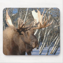 Vinter hem- Mousepad Musmatta