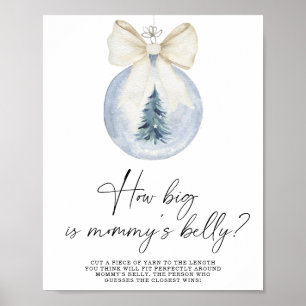 Vinter hur stort är mamma Billy-spelet poster? Poster