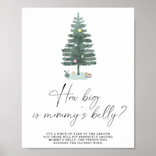 Vinter hur stort är mamma Billy-spelet poster? Poster
