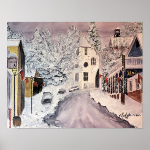 VINTER I DEN NEVADA STADEN CA POSTER