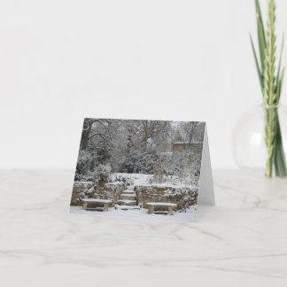 Vinter i frankriken helgkort