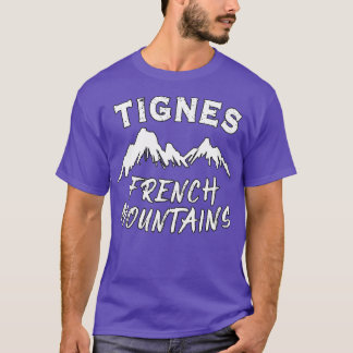 Vinter i Fransk Tignes T Shirt