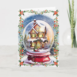 Vinter i Globe: God jul Kort