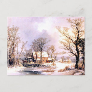 Vinter i landet, Den gamla kvarnen Vykort