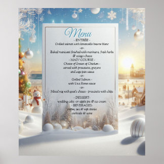 VINTER i Magisk Sagoland Poster