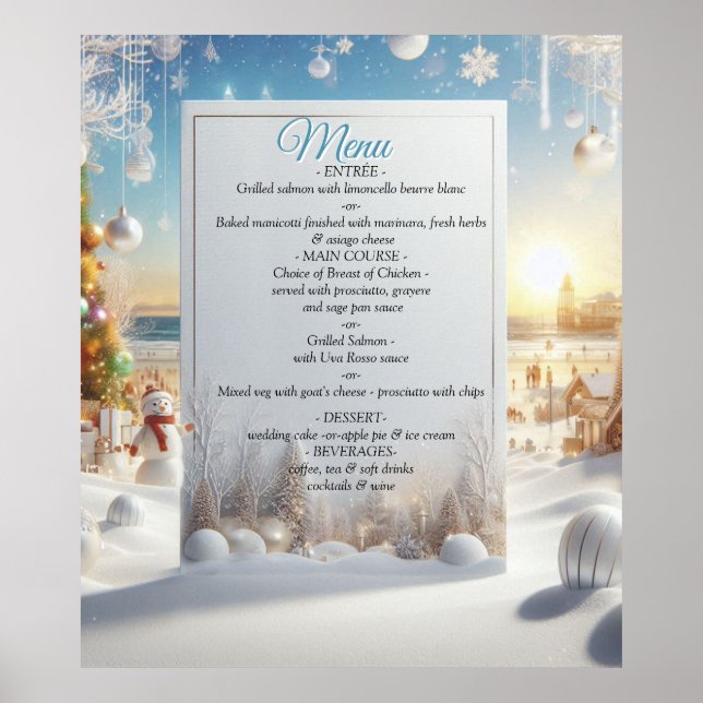 VINTER i Magisk Sagoland Poster (Framsidan)