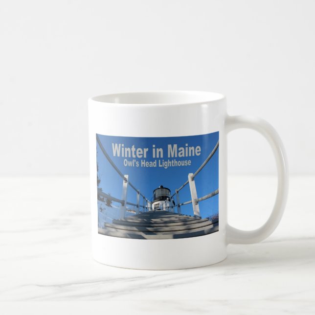 Vinter i Maine Kaffemugg (Höger)
