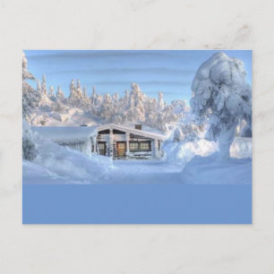 Vinter i Nordpolen Vykort