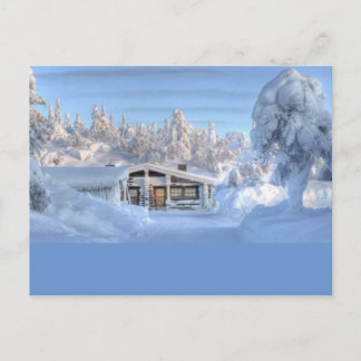 Vinter i Nordpolen Vykort