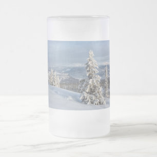 Vinter i Norge Frostat Ölglas