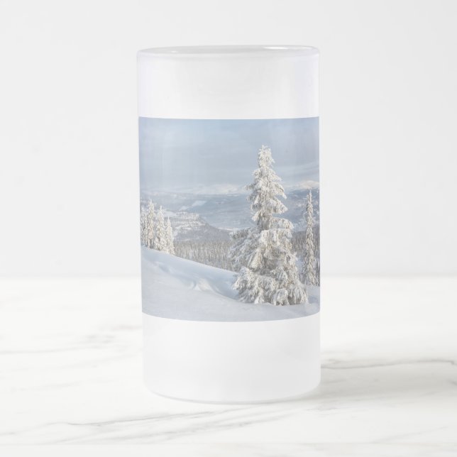 Vinter i Norge Frostat Ölglas (Center)