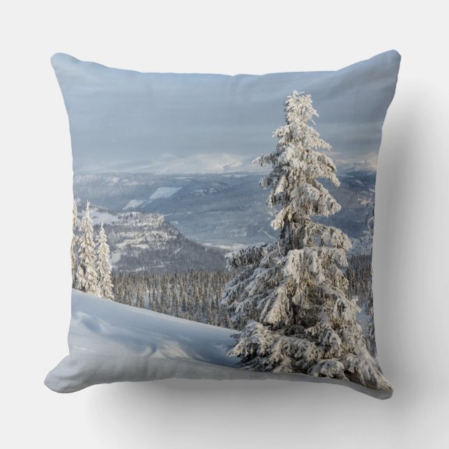 Vinter i Norge Kudde (Framsida)