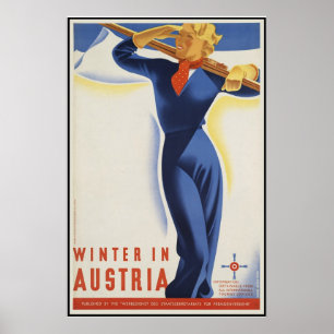 Vinter i Österrike Poster