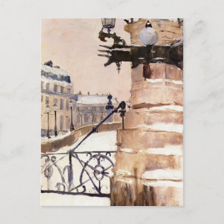 Vinter i Paris av Frits Thaulow Vykort