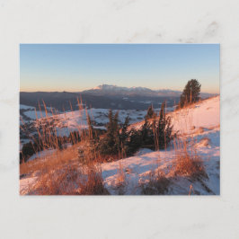 Vinter i Pieniny-bergen Vykort