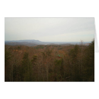 Vinter i rökare hälsningskort