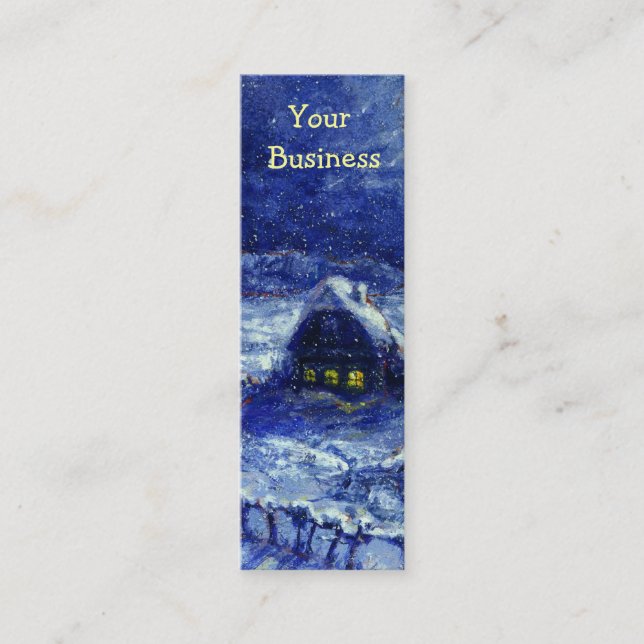 Vinter i Ryssland/Sommar i Ryssland Mini Visitkort (Framsida)