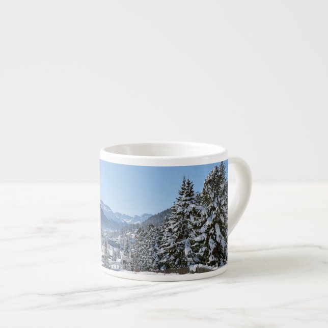 Vinter i St. Moritz Espressomugg (Framsida höger)