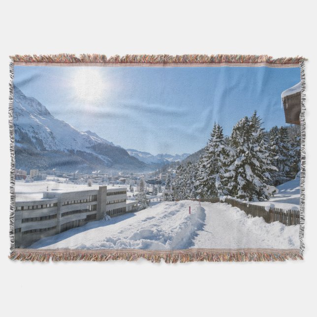 Vinter i St. Moritz Filt (Framsidan)