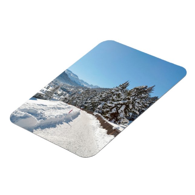 Vinter i St. Moritz Magnet (Vänstra Sidan)