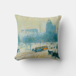 Vinter i Union Square av Frederick Childe Hassam Kudde