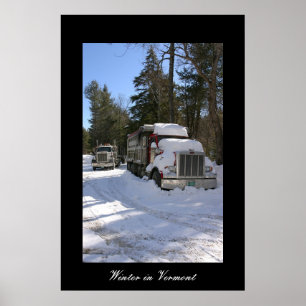 Vinter i Vermont Poster
