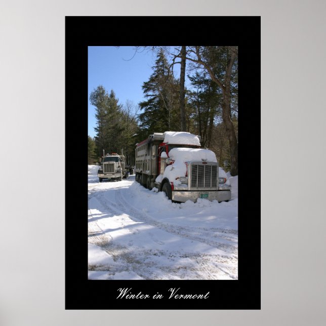 Vinter i Vermont Poster (Framsidan)
