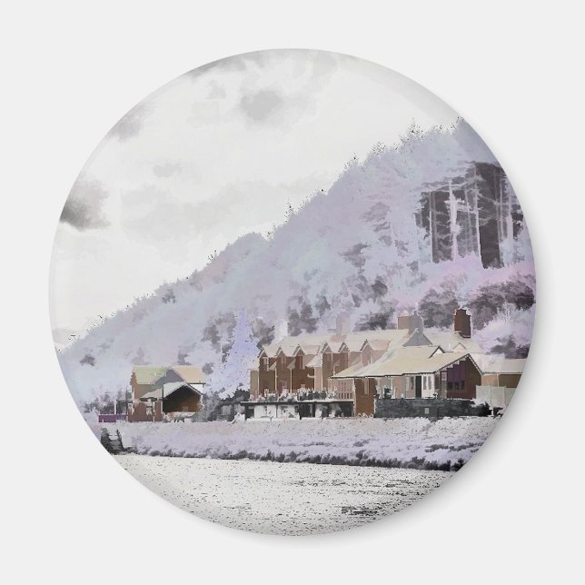 VINTER I WALES MAGNET (Framsidan)