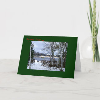 Vinter i Wisconsin Helgkort