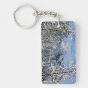 Vinter i Yellowstone National Park, Wyoming