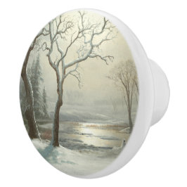 Vinter i Yosemite av Albert Bierstadt Knopp