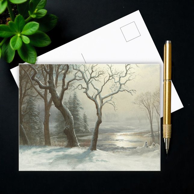 Vinter i Yosemite av Albert Bierstadt Vykort (Skapare uppladdad)