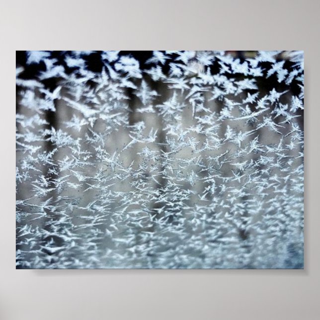 Vinter Icicles Poster (Framsidan)