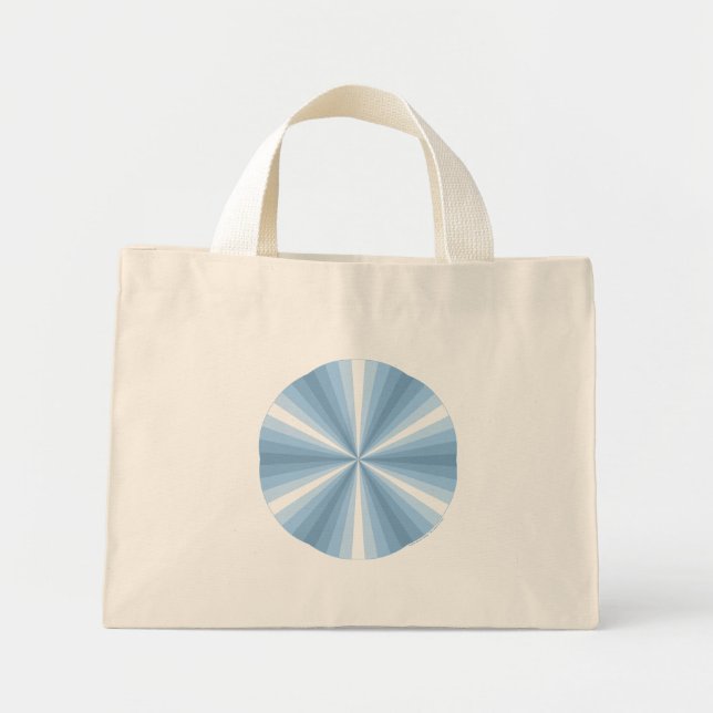 Vinter Illusion Tote Bag Mini Tygkasse (Framsidan)