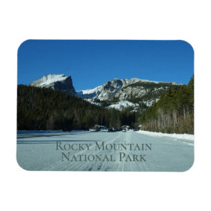 Vinter in Rocky Mountain National Park Magnet